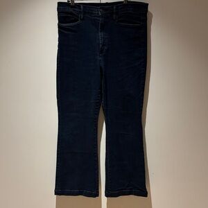 Ann Taylor Women’s Bootcut Jeans in Dark Blue